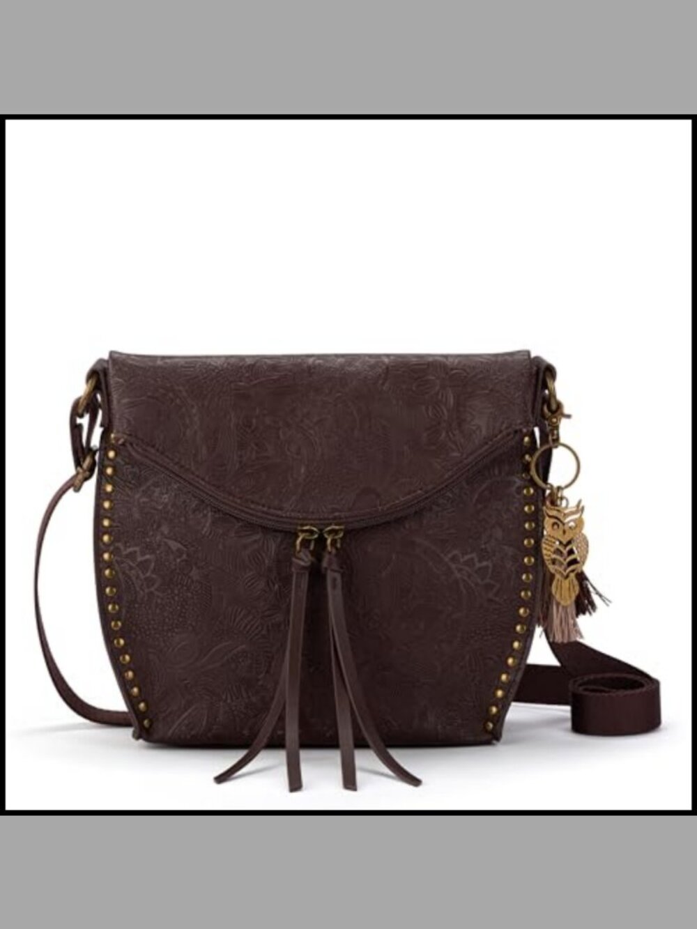 Recycled EcoTwill Flap Crossbody Small Shoulder Purse Travel Bag
